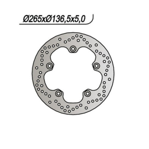 DISCO FRENO POSTERIORE NG per BMW R 1200 GS - R NINE T 1200 - K 1300 R