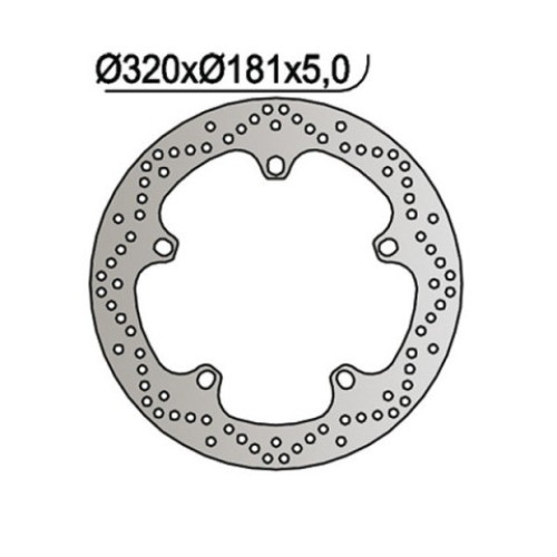 DISCO FRENO ANTERIORE DESTRO - SINISTRO NG 1046 per BMW K GT 1200 - K R Sport 1200 - K GT 1300 - K S 1300
