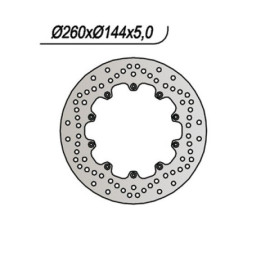 DISCO FRENO ANTERIORE NG per BMW R 65 - R 80 - R 80 GS - R 80 RT - R 80 ST -R 90 -  R 100 CS - R 100 RS - R 100 RT