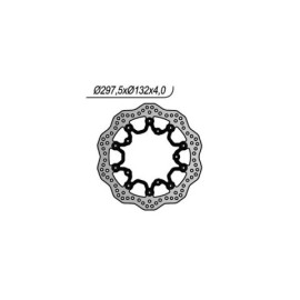 DISCO FRENO WAVE ANTERIORE MAGGIORATO PER T-MAX 530 MY:2013 >  ANTERIORE DESTRO E SINISTRO