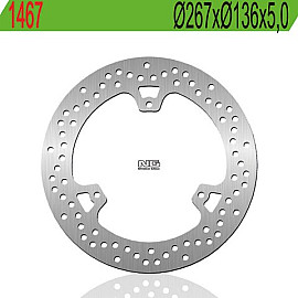 DISCO FRENO POSTERIORE NG 1467 Ø 267xØ136x5.0 per YAMAHA X-MAX 400 (2013-2020)
