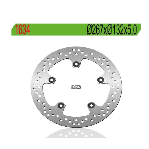 DISCO FRENO NG  per  X MAX ABS  125 / 300 (2018-2020) MISURA  Ø 267xØ132x5.0