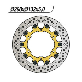 DISCO FRENO FLOTTANTE ANTERIORE  NG per YAMAHA XVS Drag Star Classic 650 - XT Z Ténéré 660 - TDM 900 -FZS Fazer 1000 - YZF R 1000