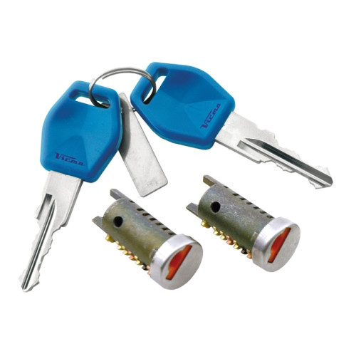 Kit serrature completo per GILERA Stalker 50 (97-11), Stalker Naked 50 (08-), Stalker Special Edition 50 (07-08), Storm Euro2 50 (07-) - PIAGGIO Free Delivery 50 (00-01), Free FL 50 (95-02), NRG Extreme 50 (99-00), NRG MC3 50 (01-04)