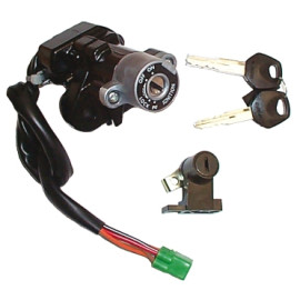 Kit completo serrature 1° equipaggiamento per SUZUKI GZ Marauder 125 (98-04), GZ Marauder 250 (03-07), GZ Marauder X 250 (99-01), TL R 1000 (98-00)