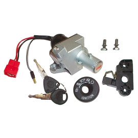 Kit serrature completo per MBK CS Mach G 50 (02-04), YN R Ovetto 50 (02-04), YN Ovetto 100 (00-02) - YAMAHA Jog R 50 (02-11), YN Neo´s 50 (02-06), YN R Neo´s 50 (02), YN Neo´s 100 (99-02)
