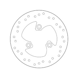 Disco Freno Anteriore Brembo Serie Oro Fissi - Misura 190x58mm.