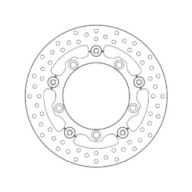 Disco Freno Brembo Serie Oro Anteriore Flottante SUZUKI 650 BURGMAN (2013>) - Misure 260x12,5