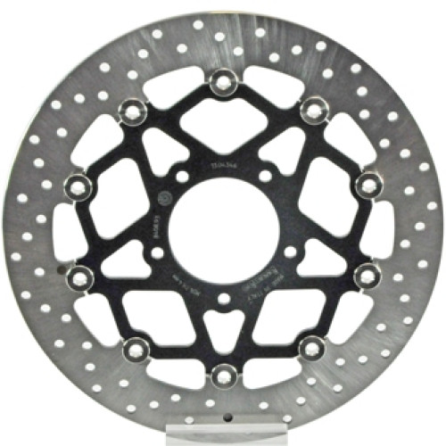 Disco Freno Anteriore Brembo Serie Oro Flottanti per MV Agusta F3 675/800 - Brutale 675/800 - 800 Rivale - 800 Stradale - 800 Turismo Veloce - 1000 F4 - Misure 320x80mm -