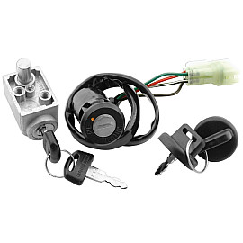 Kit serrature completo per KYMCO Mxer 50 (02-03), MXU 50 (06-07), MXU SR 50 (06), MXER 125 (02-03), MXER 150 (02-03), MXER Euro2 150 (04)
