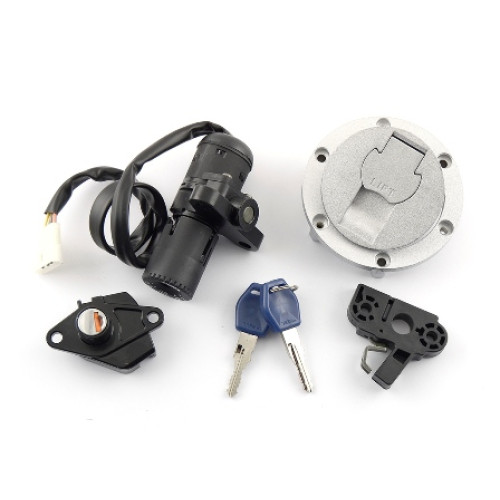 Kit serrature completo 1° equipaggiamento per APRILIA RSV 1000 (01-03), RSV R 1000 (01-03), RSV R Tuono 1000 (02-05)