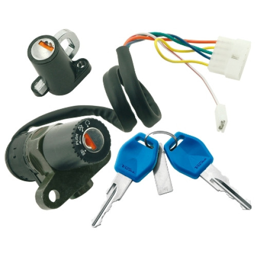 Kit serrature completo 1° equipaggiamento per APRILIA Pegaso 125 (89-90)