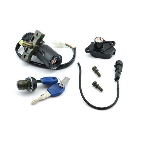 Kit serrature completo per APRILIA SR R (Inject.) (VFB00) 50 (04-11), SR R Factory (Inject.) (VFB00) 50 (04-11)