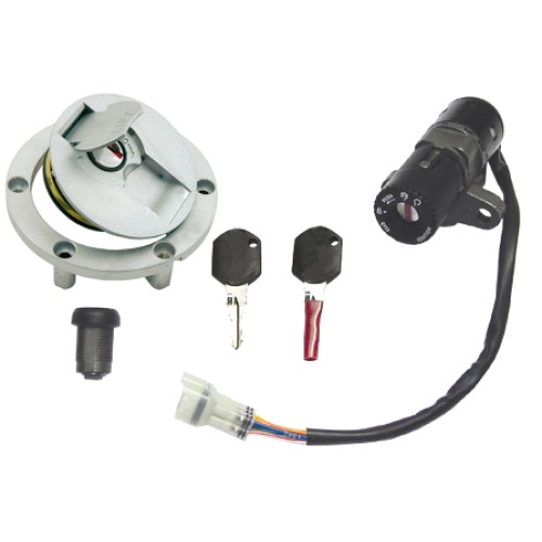 Kit serrature completo 1° equipaggiamento per KTM Duke 690 (05-), Super Duke 990 (05-), Super Duke R 990 (05-)