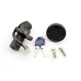 Kit serrature completo 1° equipaggiamento per KTM LC4 Supermoto 640 (03-), LC4 Supermoto Prestige 640 (03-)