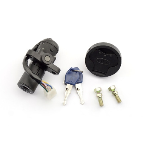 Kit serrature completo 1° equipaggiamento per KTM LC4 Supermoto 640 (03-), LC4 Supermoto Prestige 640 (03-)