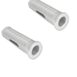 Pedane passeggero VICMA Universali - colore argento - (la coppia)