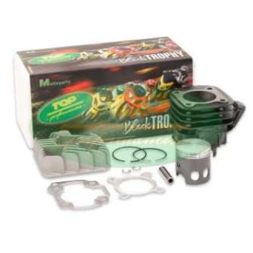 Gruppo termico Black Trophy ø 47 Air Cooled per motori Minarelli / Yamaha Orizzontale