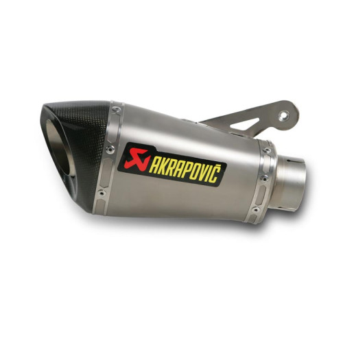 Terminale di scarico Akrapovic SPLIT-ON Esagonale Titanio Corto Omologato BMW   S 1000 R (2014-2015)