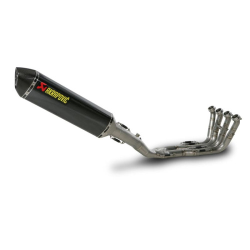 Scarico Completo Akrapovic con collettori in INOX  Terminale Carbonio  NON Omologato per K1300R / K1300S (2009-2015)