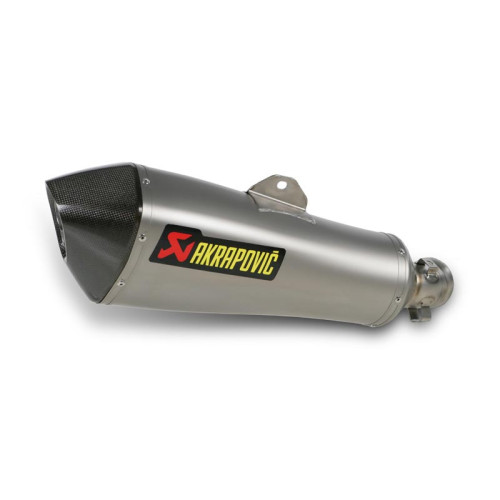 Terminale di scarico Akrapovic SPLIT-ON Esagonale Titanio Omologato BMW K 1300 R / S (2009/2015)