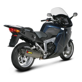 Terminale di scarico Akrapovic SPLIT-ON Esagonale Titanio Omologato BMW K 1200 GT (2006/2008) - K 1300 GT (2009/2011)