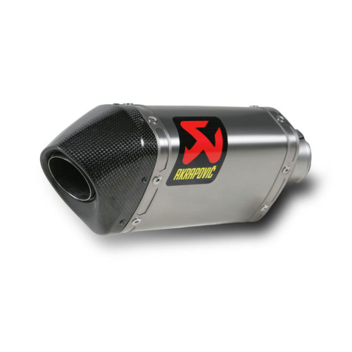 Terminale di scarico Akrapovic SPLIT-ON Esagonale full Titanio con DB-Killer e protezione in Carbonio Omologato DUCATI MULTISTRADA 1200 / S / ABS (2010/2012)