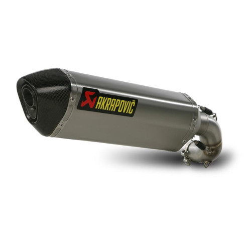Terminale di scarico Akrapovic SPLIT-ON Esagonale full Titanio con DB-Killer Omologato HONDA CB 1000 R (2008/2013)
