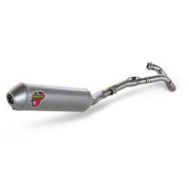 Scarico Completo Akrapovic EVOLUTION con Terminale Ovale full Titanio e DB-Killer NON Omologato HONDA CRF 450 X (2005/2009)