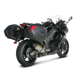 Coppia terminali di scarico Akrapovic SPLIT-ON Esagonali in Titanio/Carbonio DB-Killer Omologati KAWASAKI Z 1000 / Z 1000 ABS / Z 1000 SX (2010/2013)