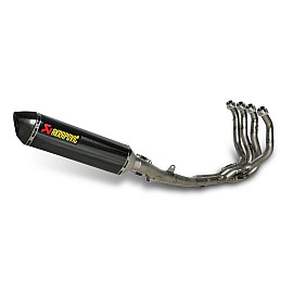 Scarico Completo Akrapovic RACING con Terminale Esagonale Titanio / Carbonio e DB-Killer NON Omologato KAWASAKI ZZR 1400 (2008/2011>)
