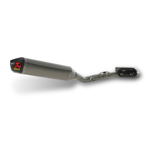 Scarico Completo Akrapovic EVOLUTION con Terminale Esagonale full Titanio e DB-Killer NON Omologato KAWASAKI KX 250 F (2009/2012>)