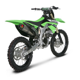 Scarico Completo Akrapovic EVOLUTION con Terminale Esagonale full Titanio e DB-Killer NON Omologato KAWASAKI KX 250 F (2009/2012>)