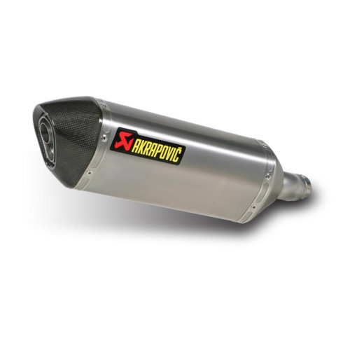 Terminale di scarico Akrapovic SPLIT-ON Esagonale Titanio / Carbonio NON Omologato KAWASAKI NINJA 250 R (2008/2012)