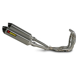 Scarico Completo Akrapovic RACING con doppio Terminale Esagonale Titanio / Carbonio e DB-Killer NON Omologato SUZUKI GSX-R 1300 HAYABUSA (2008/2012>)