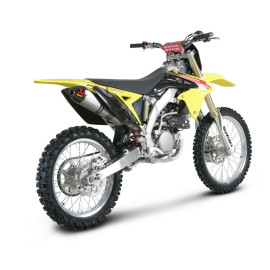 Scarico Completo Akrapovic EVOLUTION con Terminale Esagonale full Titanio e DB-Killer NON Omologato SUZUKI RM-Z 250 (2010/2012>)