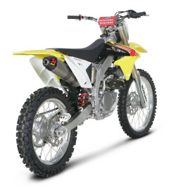 Scarico Completo Akrapovic EVOLUTION con Terminale Esagonale full Titanio e DB-Killer NON Omologato SUZUKI RM-Z 450 (2008/2012>)