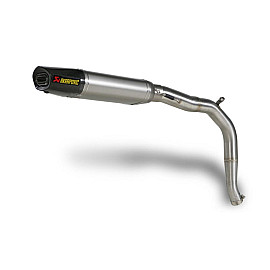 Terminale di scarico Akrapovic Linea Slip on (TITANIO) Esagonale Full Titanio con DB-Killer Omologato TRIUMPH DAYTONA 675 / R (2006/2012)
