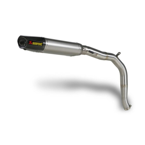 Terminale di scarico Akrapovic Linea Slip on (TITANIO) Esagonale Full Titanio con DB-Killer Omologato TRIUMPH DAYTONA 675 / R (2006/2012)