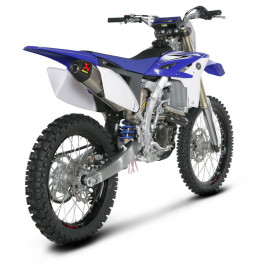 Scarico Completo Akrapovic RACING con Terminale Esagonale full Titanio e DB-Killer NON Omologato YAMAHA YZ 250 F 115 decibel (2010/2012>)