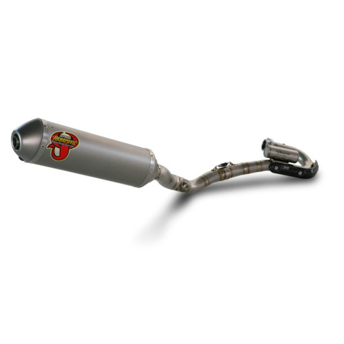 Scarico Completo Akrapovic RACING con Terminale Esagonale full Titanio e DB-Killer NON Omologato YAMAHA WR 450 F (2007/2011)