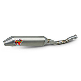Terminale di scarico Akrapovic SPLIT-ON Esagonale full Titanio con DB-Killer NON Omologato YAMAHA WR 450 F (2007/2009)