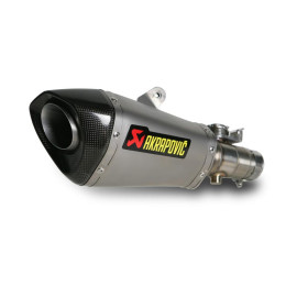 Terminale di scarico Akrapovic SPLIT-ON Esagonale Titanio con Tubo di Raccordo INOX  NON Omologato YAMAHA YZF R6 600