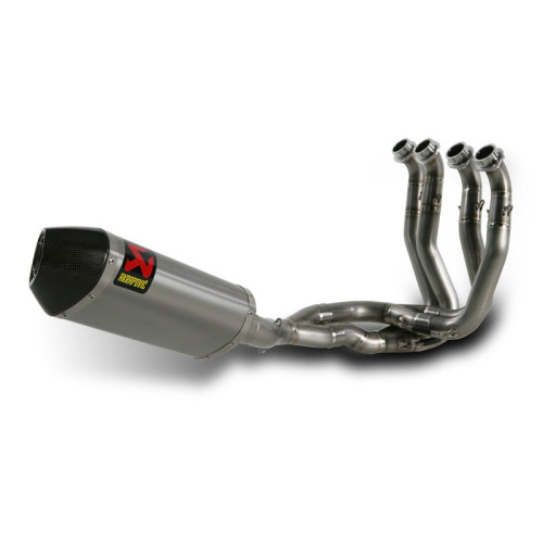 Scarico Completo Akrapovic RACING con Terminale Esagonale Titanio / Carbonio e DB-Killer NON Omologato HONDA CBR 1000 RR / ABS (2008/2011>)