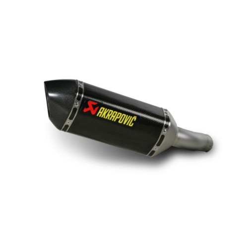 Terminale di scarico Akrapovic SPLIT-ON Esagonale in Carbonio Omologato HONDA HORNET 600 (2007/2011>) - CBR 600 F (2007-2013)