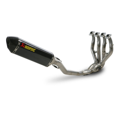 Scarico Completo Akrapovic RACING con Terminale Esagonale full Titanio e DB-Killer NON Omologato KAWASAKI  ZX-6 R 600 NINJA (2009/2014>) - ZX-6 R 636 (2013-2018>)