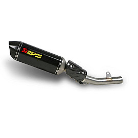 Terminale di scarico Akrapovic SPLIT-ON Esagonale Titanio / Carbonio con DB-Killer Omologato KAWASAKI ZX-6 R 600 NINJA (2009/2012)  - 636 (2013)