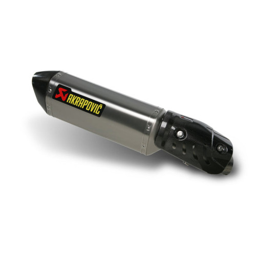 Terminale di scarico Akrapovic SPLIT-ON Esagonale full Titanio con DB-Killer NON Omologato KAWASAKI ZX-6 R 600 NINJA (2009/2013) ZX-6R 636 (2013>)