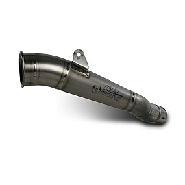 Terminale di scarico Akrapovic SPLIT-ON MEGAPHONE in Titanio NON Omologato HONDA CB HORNET 600 (2007/2012>) CBR 600F (2007-2013)