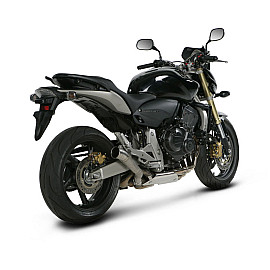 Terminale di scarico Akrapovic SPLIT-ON MEGAPHONE in Titanio NON Omologato HONDA CB HORNET 600 (2007/2012>) CBR 600F (2007-2013)
